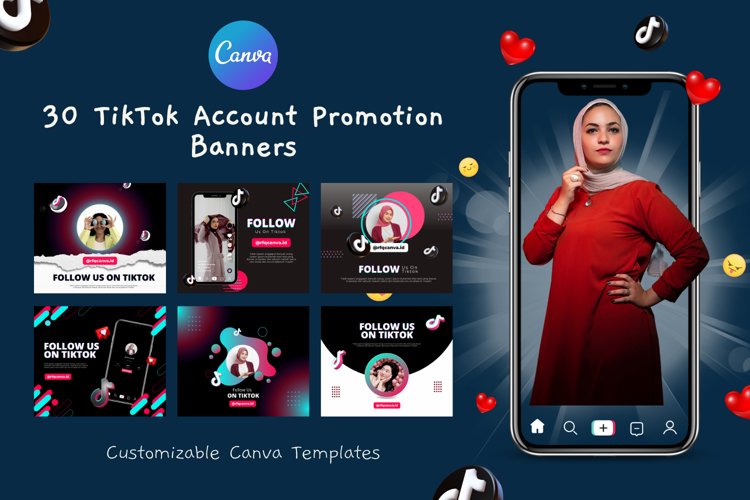 Tiktok Account Promotion Banner Canva 2261912 Tiktok Account Promotion Banner Canva 2261912