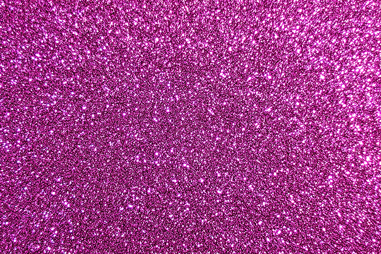 Pink glitter with a textured sparkly surface