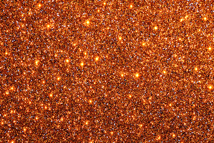 Orange Glitter Background Image 7