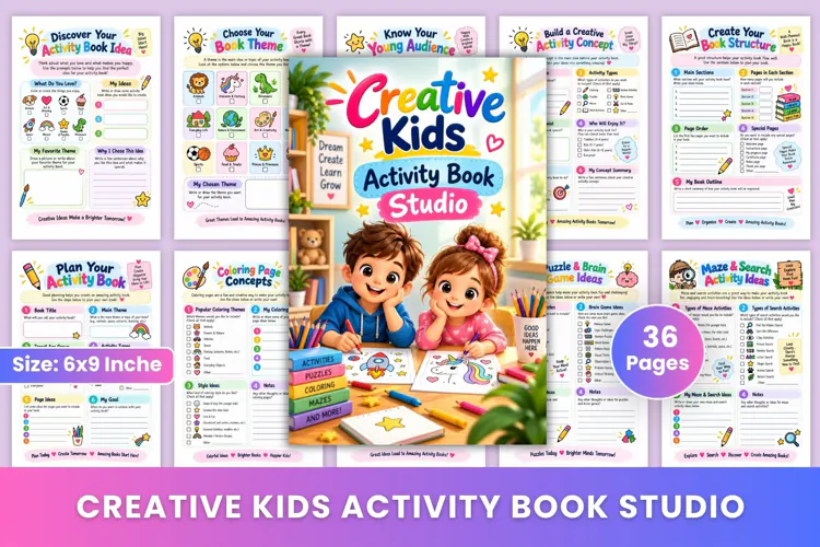 Creative Kids Activity Book Studio