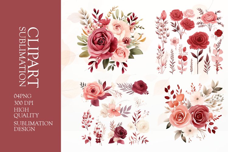 Flower Bouquet Clipart Image 21