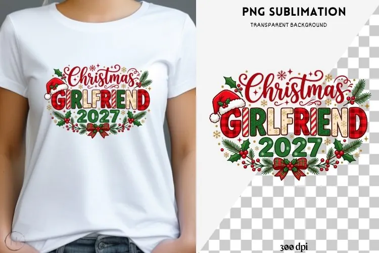 Family Christmas png design for T-shirts