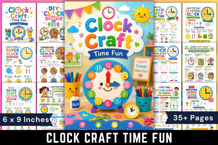 Clock Craft Time Fun example image 1