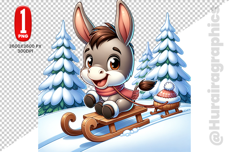 Donkey Clipart Image 5