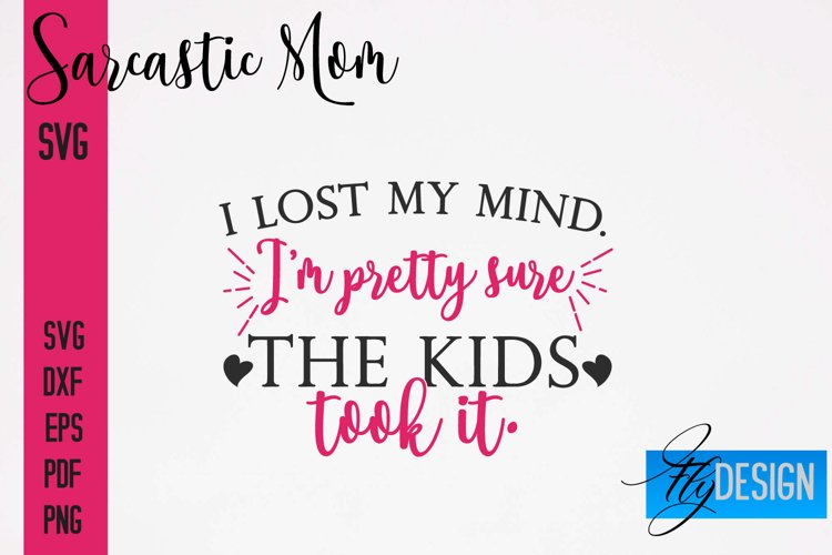 Funny Mom Svg