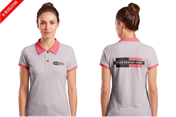 Women Casual Polo T Shirt Studio Moc