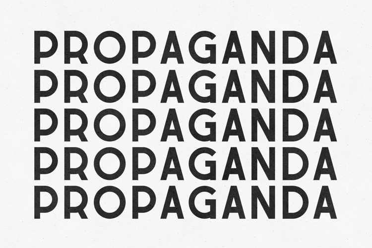 Propaganda Sans Serif Bold Modern Minimalist