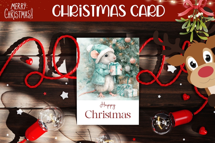 Christmas Card Template Image 6