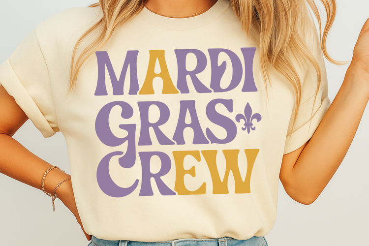 Mardi gras crew SVG