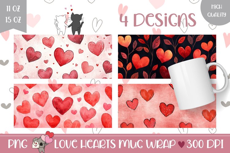 Red Hearts Png Image 22