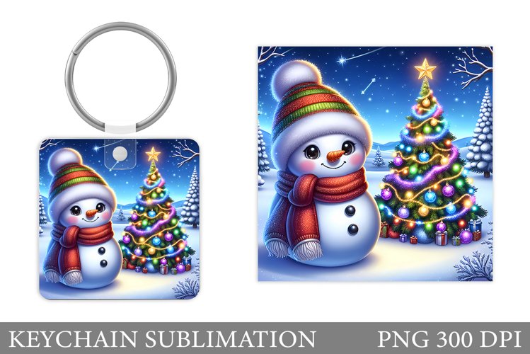 Cute Snowman Clipart Image 3