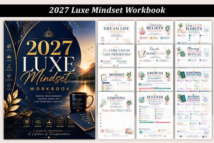2027 Luxe Mindset Workbook example image 1