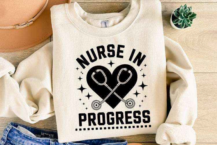 Nurse in Progress svg | Svg Cut Files | Shirt Svg