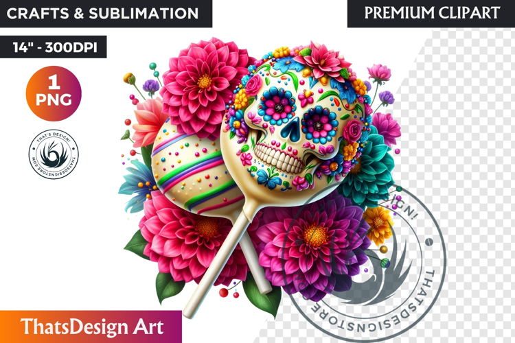 Sugar Skull Clipart Image 21