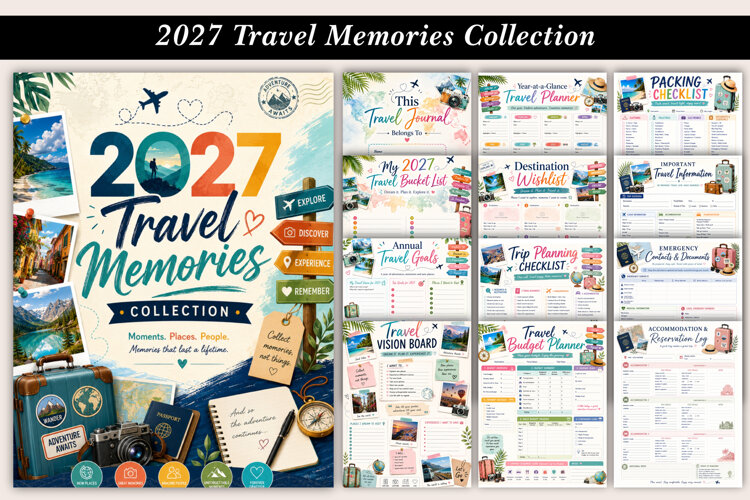 2027 Travel Memories Collection example image 1