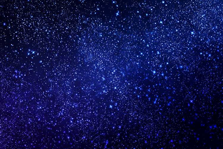 A stunning starry night sky with countless twinkling stars