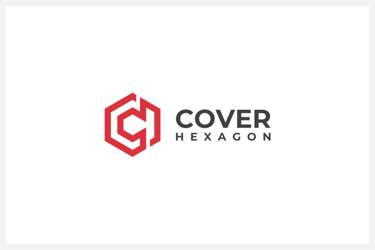 Hexagon Letter C Logo Design Vector Template