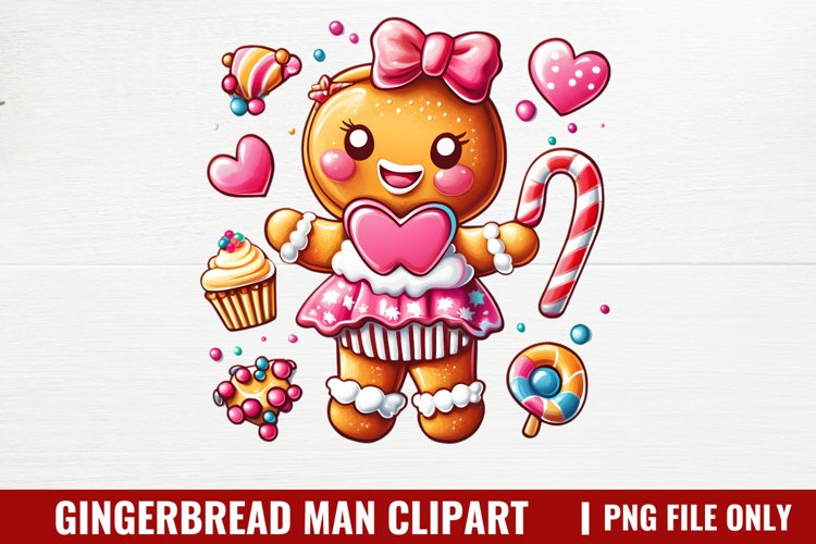 Gingerbread Clipart Image 3