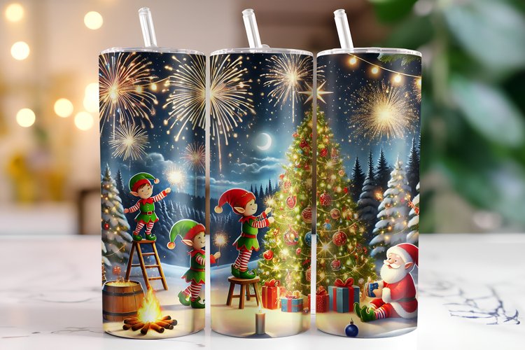 Christmas Tumbler Wrap Image 5