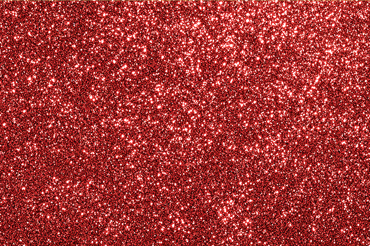 High-Shine Brilliant Red Glitter Texture Background Paper