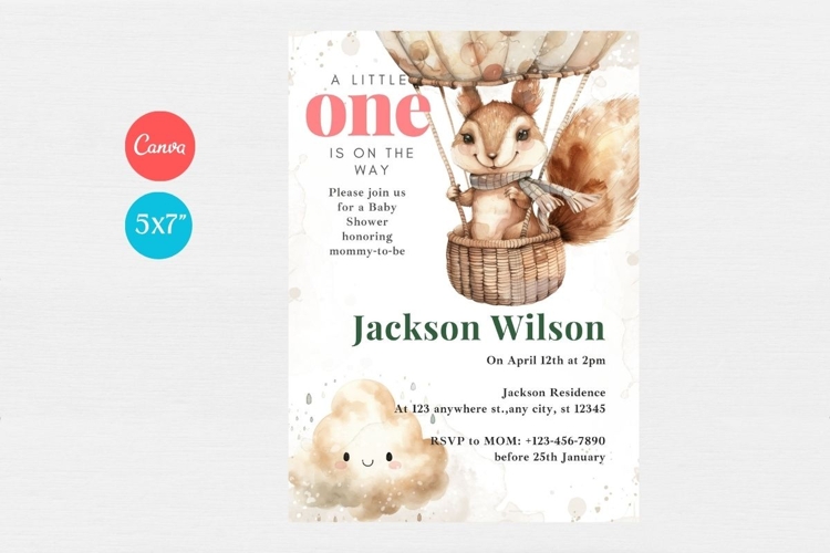 Baby Shower Invitation Template 265