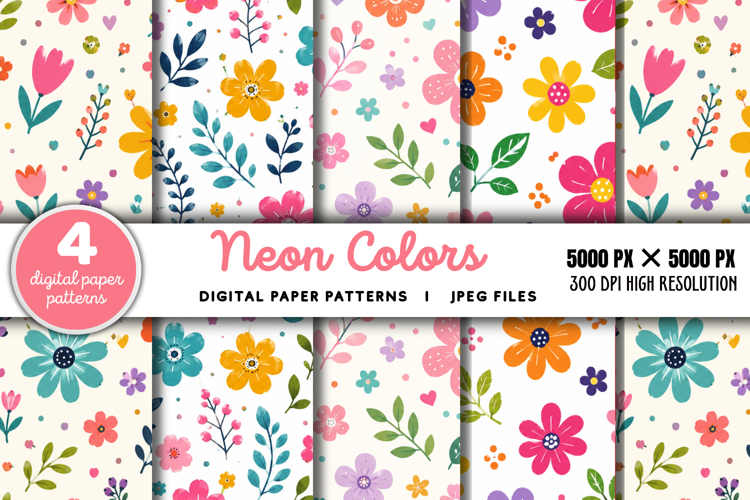 Neon Color Background Image 8