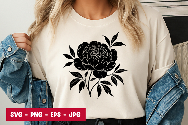 Peony Clipart Image 7