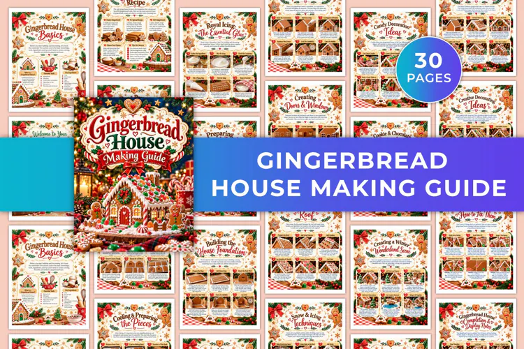 Gingerbread House Making Guide Kdp interiors