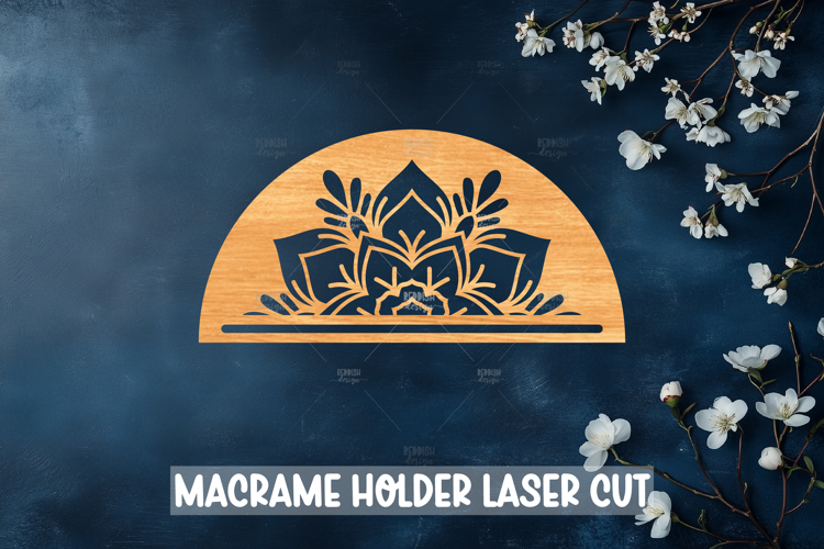 Macrame Holder Laser cut, Home decor Laser Cut