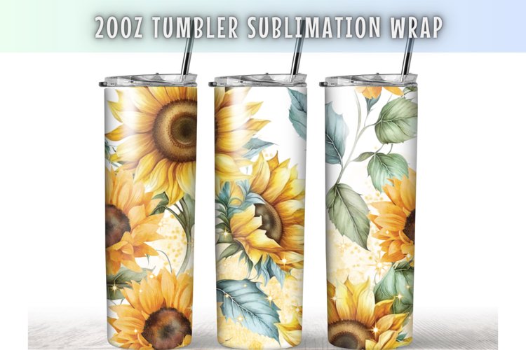 Watercolor Sunflower Clipart Image 24