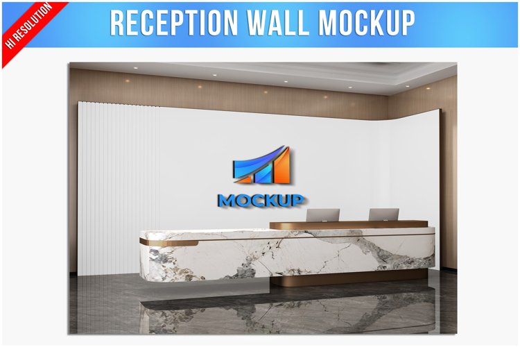 Reception Wall Mockup example image 1
