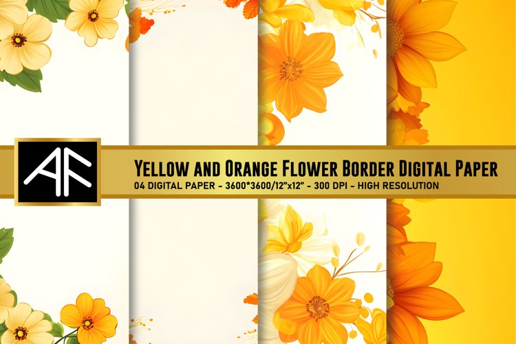 Flower Border Clipart