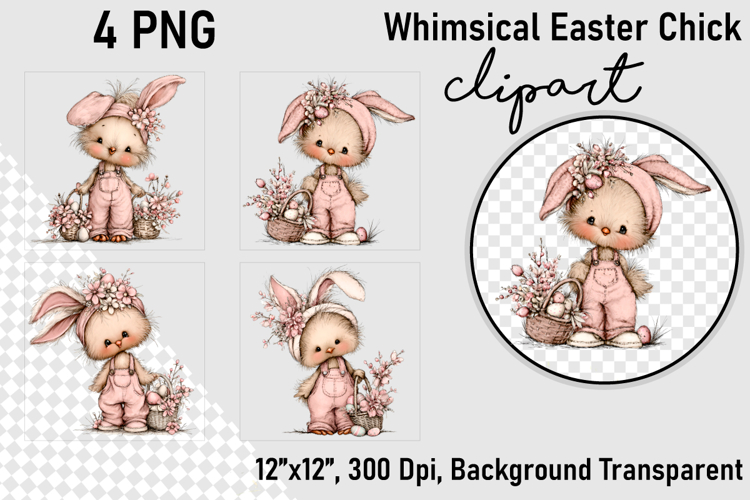 Easter Chick Clipart Image 7