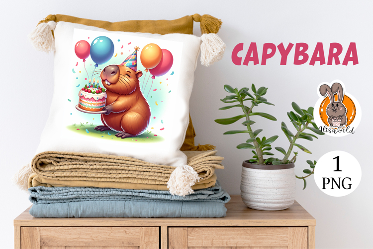 capybara , birthday,cake