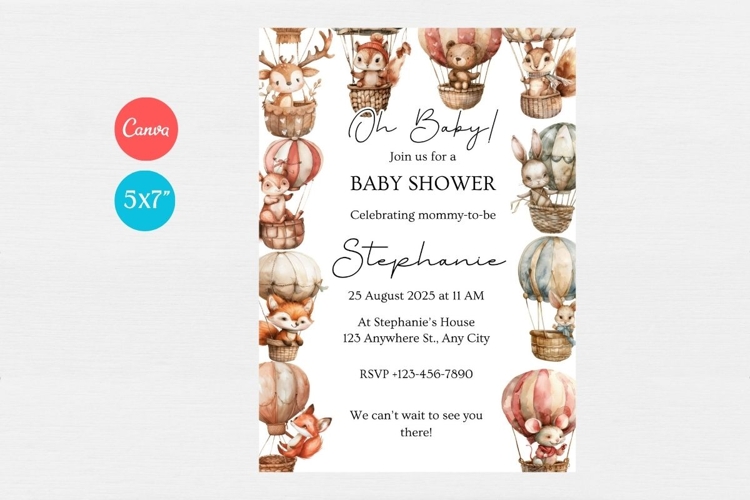 Baby Shower Invitation Template 267