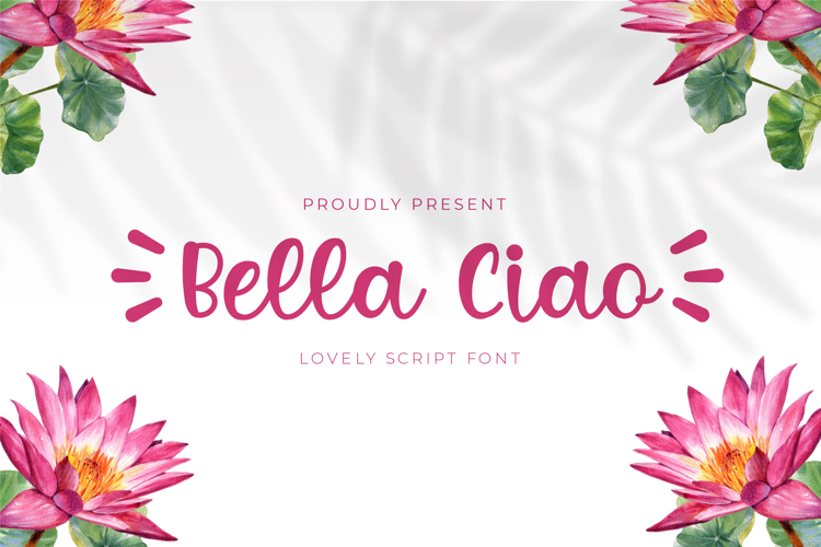Bella Ciao - Lovely Script Font