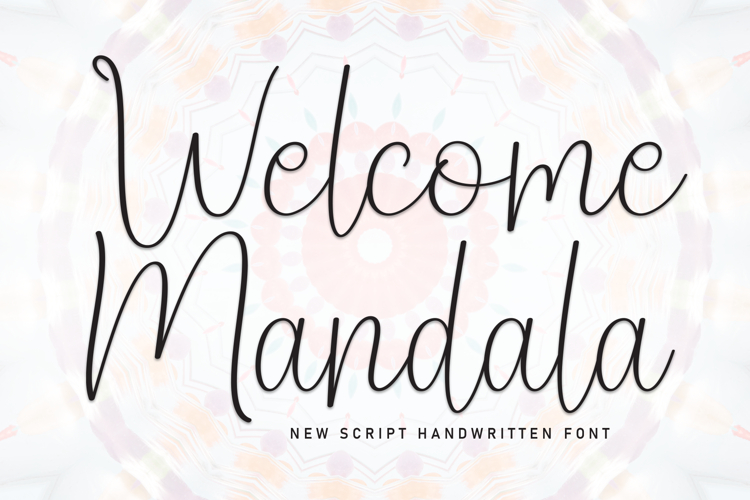 Welcome Mandala example image 1