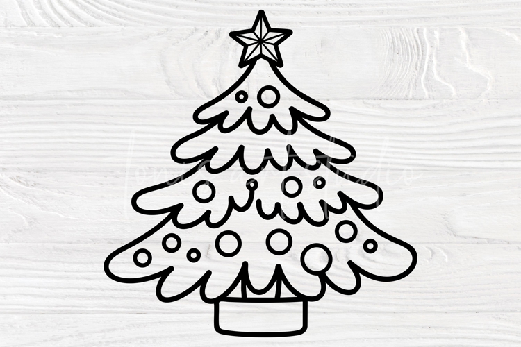 Christmas Silhouette Svg Image 3