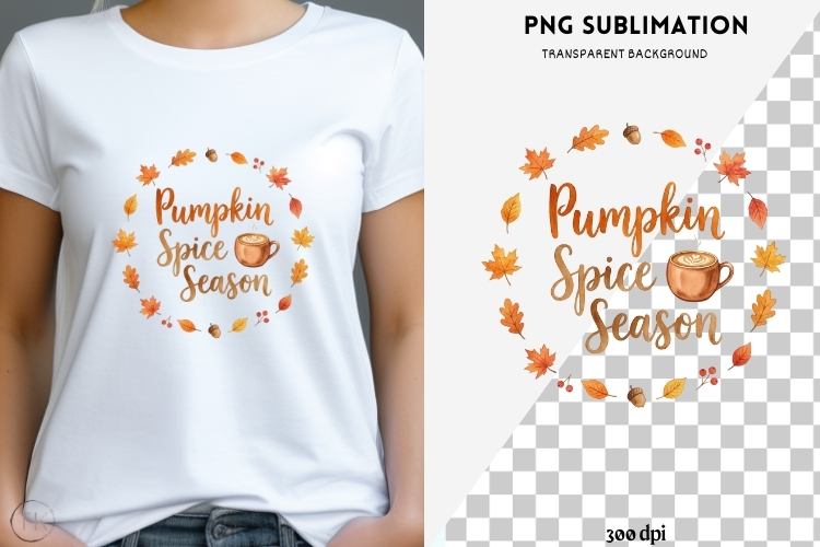 Autumn quote png design for T-shirts