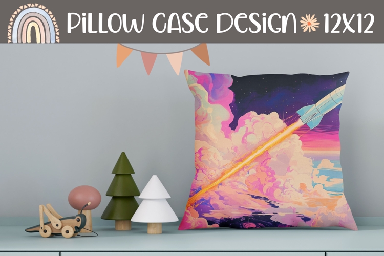 Space Pillow Design, Sky Pillow Sublimation