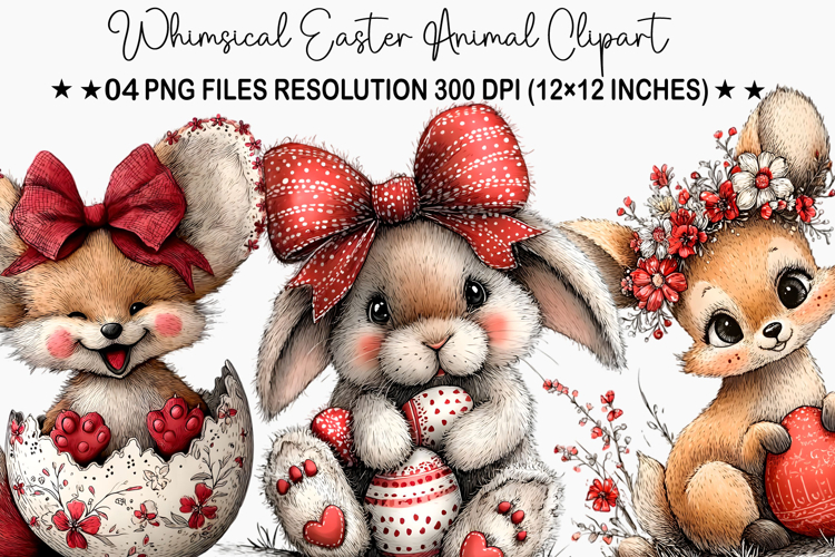 Easter Bunny Clipart Image 13