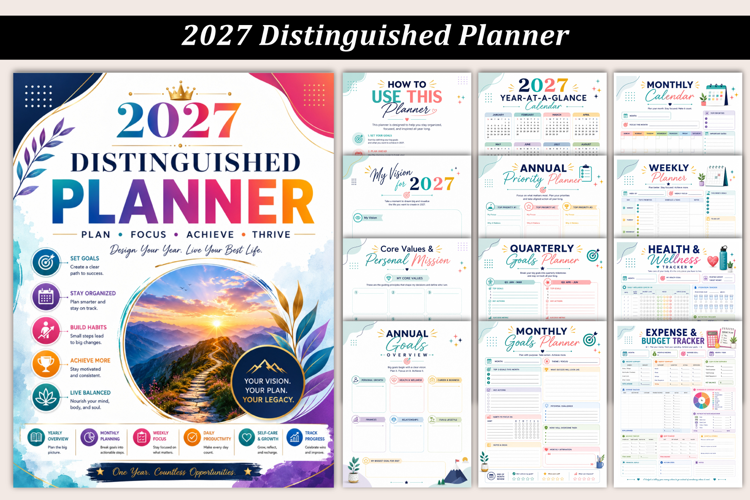 2027 Distinguished Planner