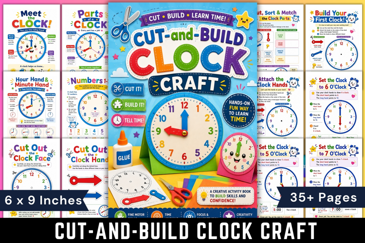 Cut-and-Build Clock Craft