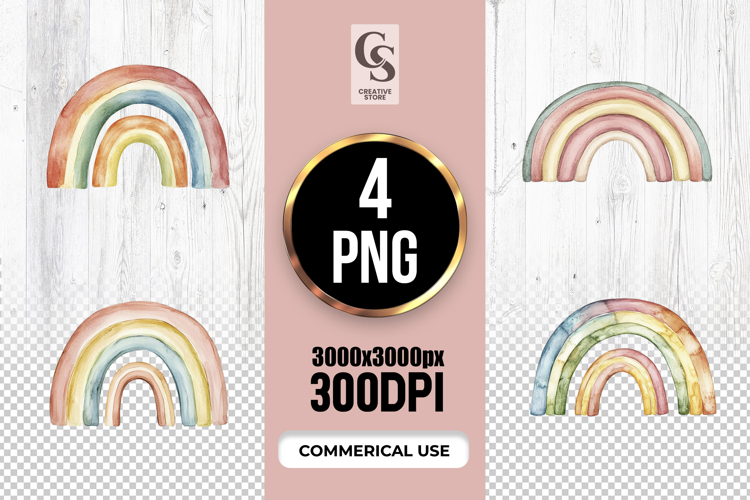 Rainbow Clipart Image 24