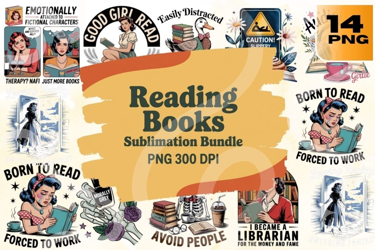 Books Silhouette Image 13