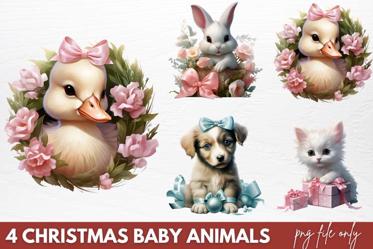 Watercolor Safari Animals Clipart Image 3