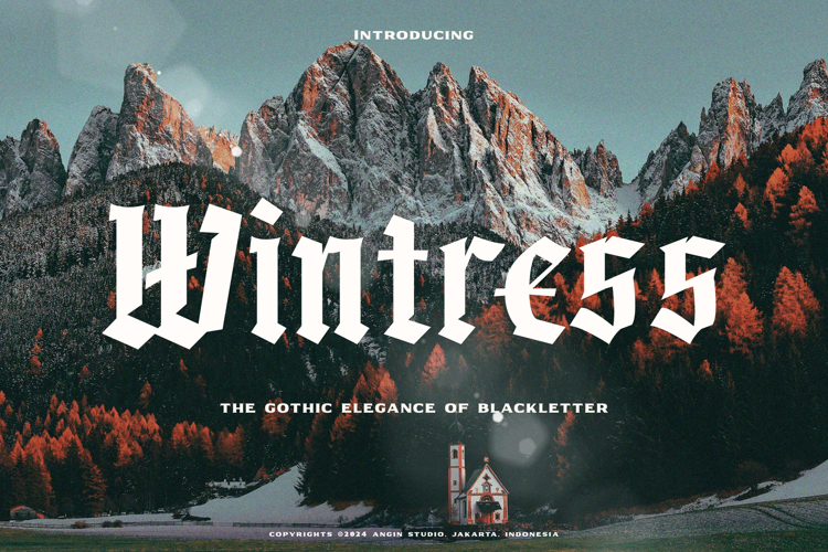 Wintress Gothic Blackletter