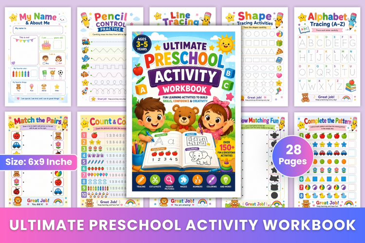 Ultimate Preschool Activity Workbook