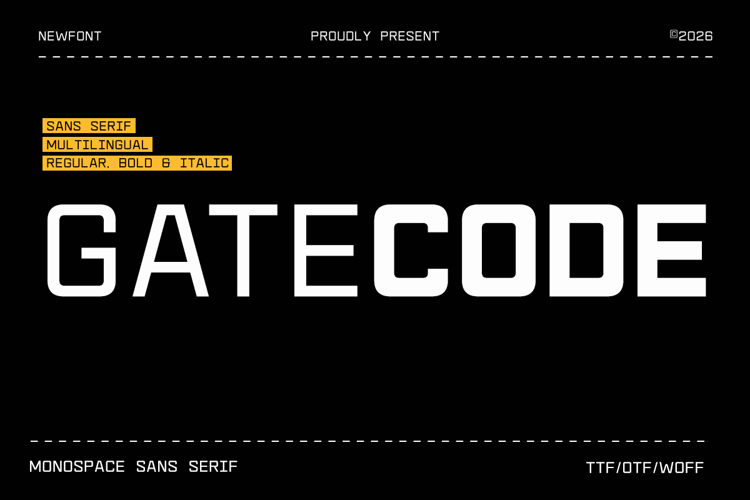 Interstate Font Image 5