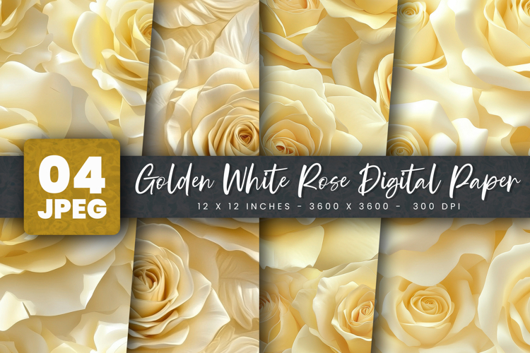 White Rose Clipart Image 2